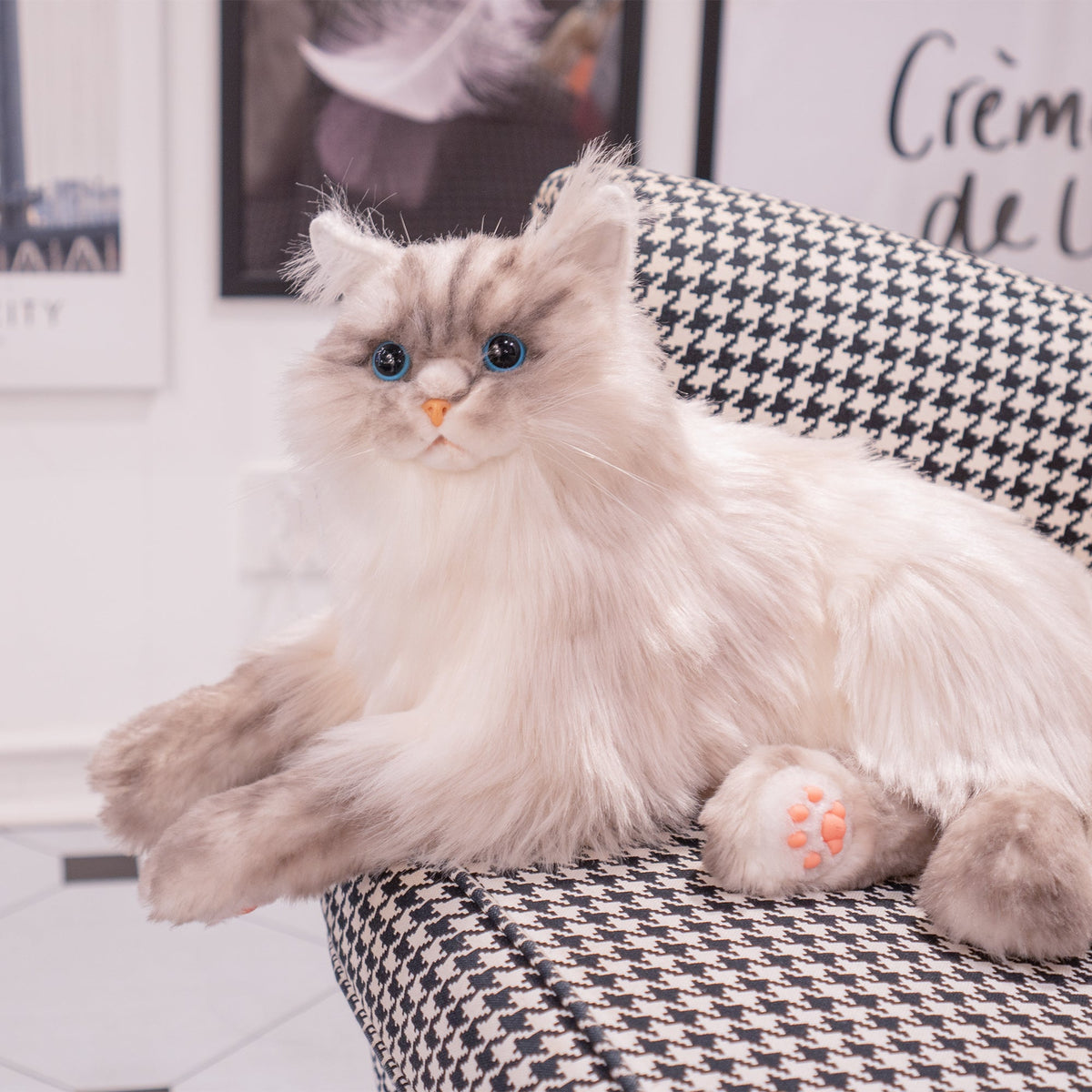 Adopt Tracy the Weighted Cat Plush – 3lbs of Pure Calm