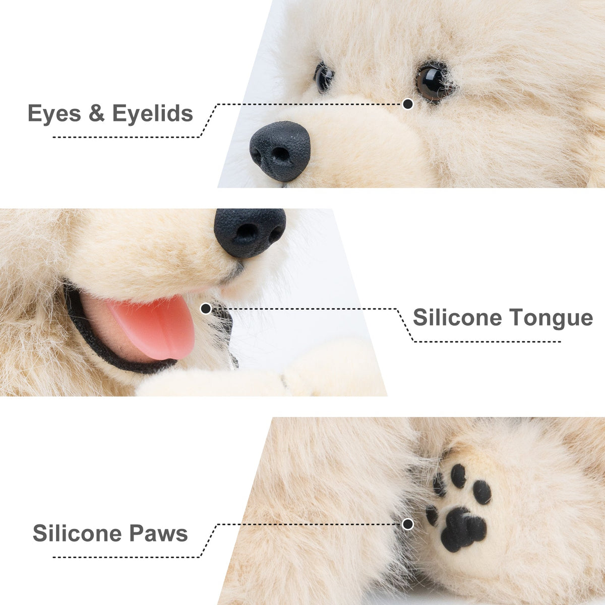 Adopt Sunny the Golden Retriever – Weighted Emotional Support Plush