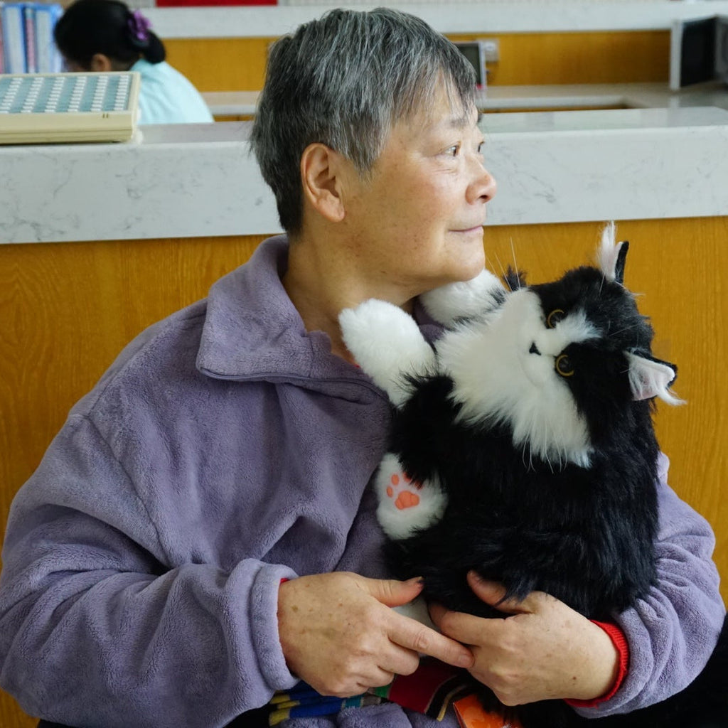 Adopt Percy the Robot Cat – Interactive Emotional Support Pet