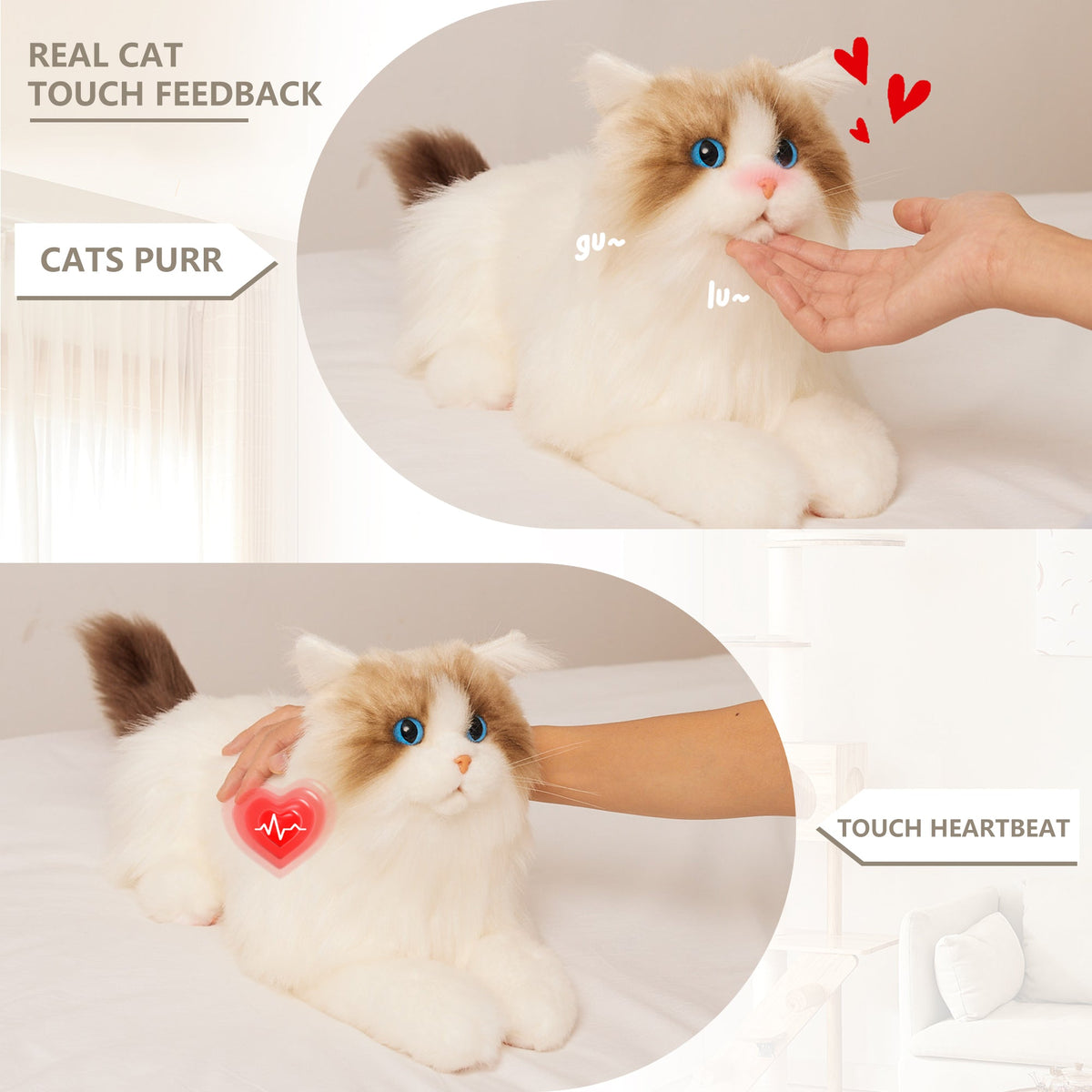 Adopt Luna – Robot Cat Companion for Sensory Comfort