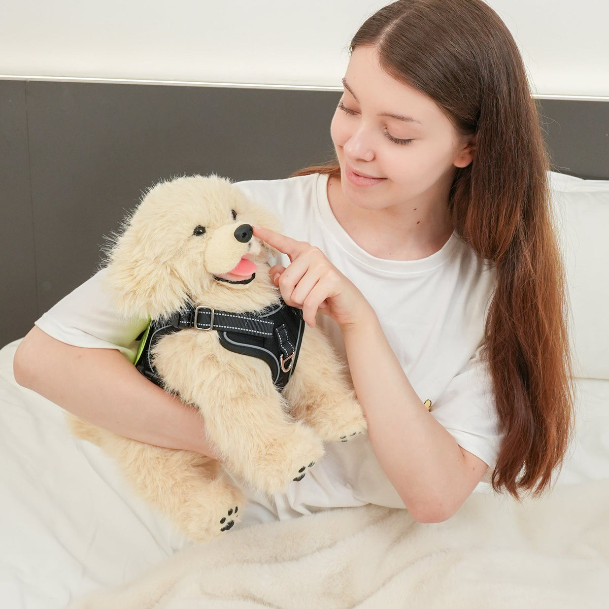 Adopt Sunny the Golden Retriever – Weighted Emotional Support Plush