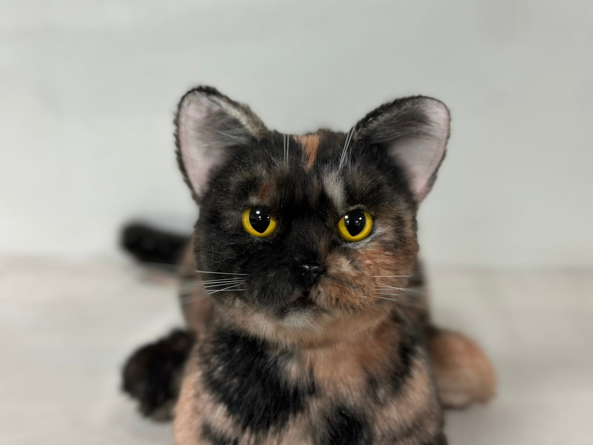 Adopt Mosaic the Tortoiseshell Shorthair – Handmade Life-Size Companion & Memorial