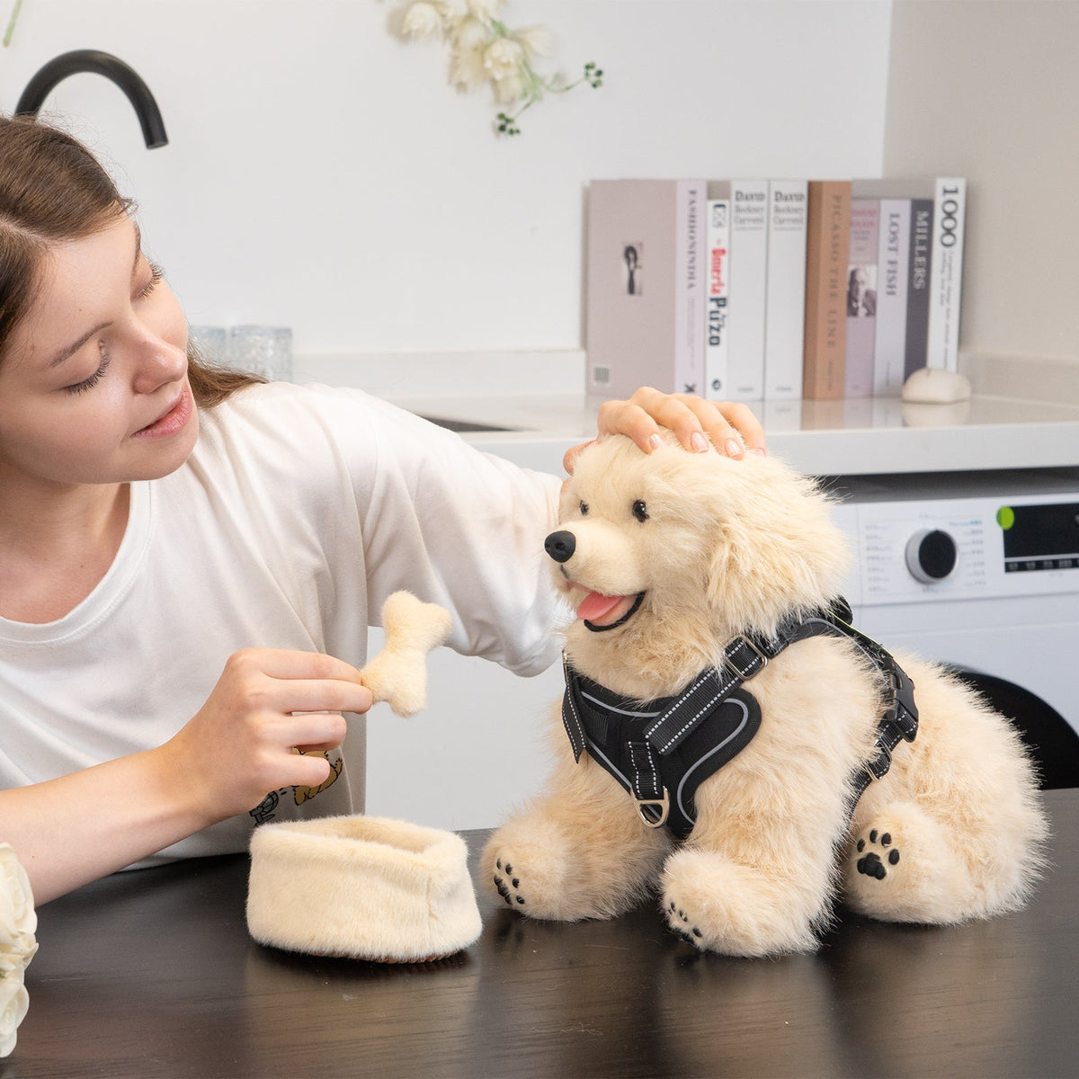 Adopt Sunny the Golden Retriever – Weighted Emotional Support Plush
