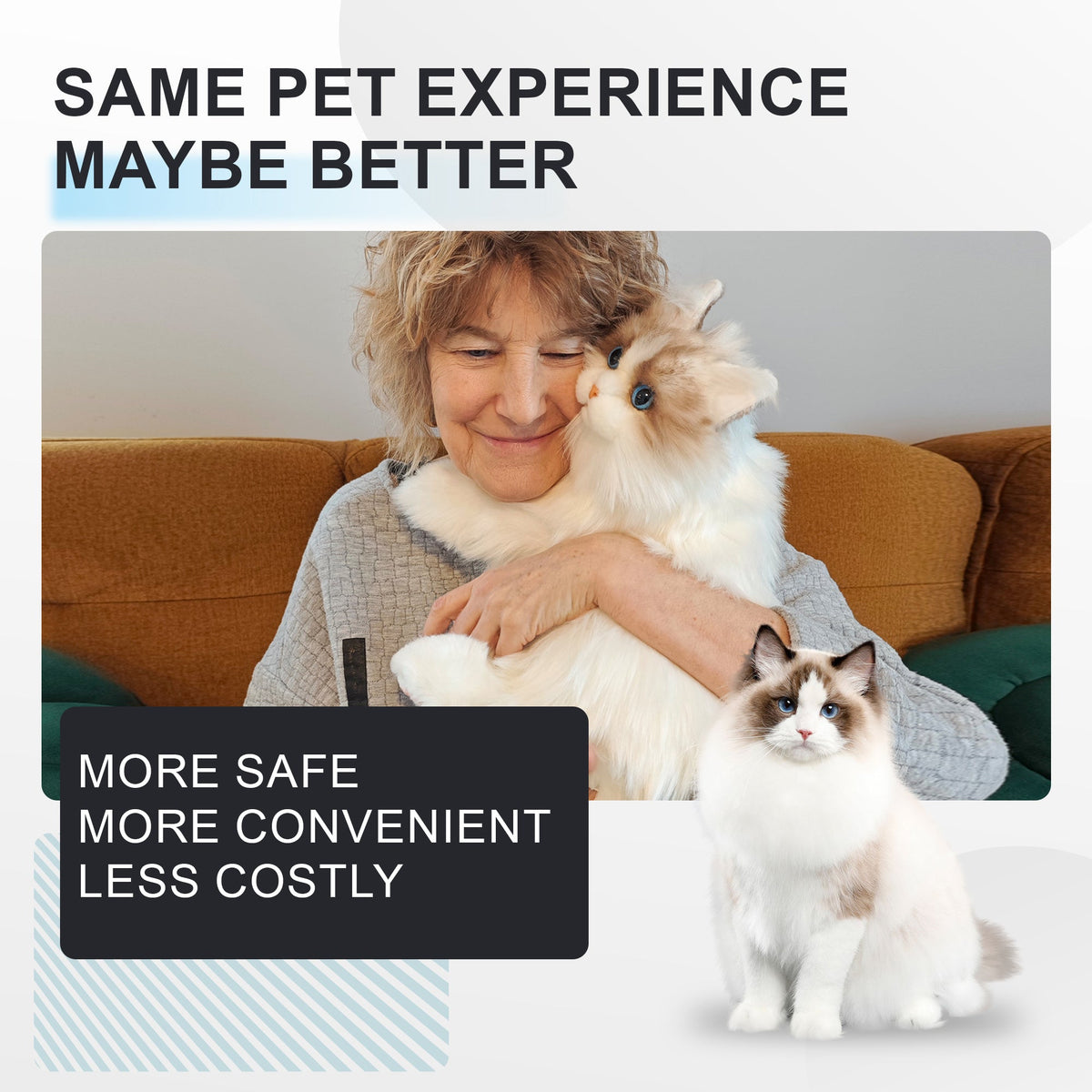 Adopt Percy the Robot Cat – Interactive Emotional Support Pet