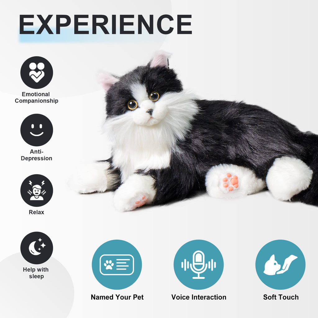 Adopt Percy the Robot Cat – Interactive Emotional Support Pet