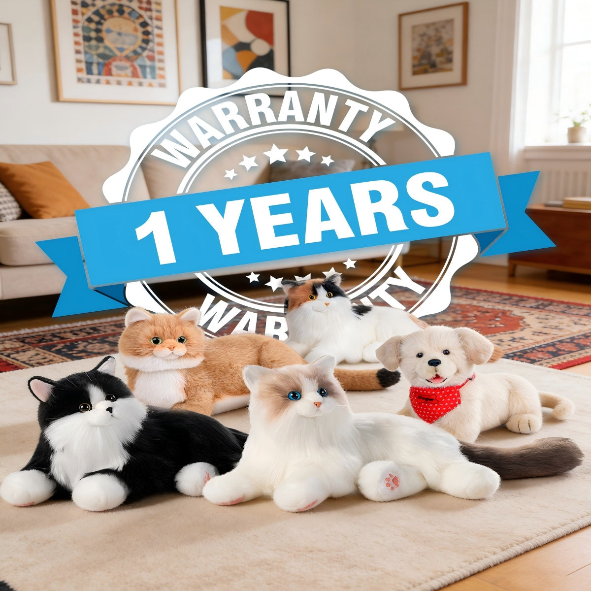 Adopt Percy the Robot Cat – Interactive Emotional Support Pet