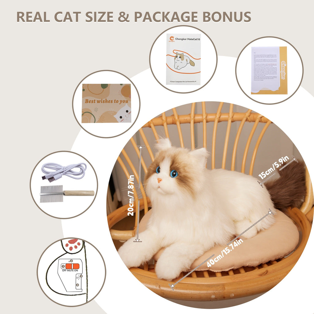 Adopt Luna – Robot Cat Companion for Sensory Comfort