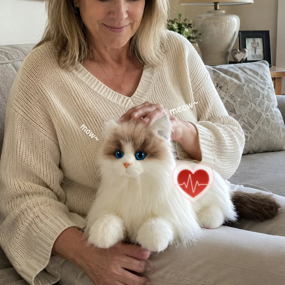Adopt Percy the Robot Cat – Interactive Emotional Support Pet