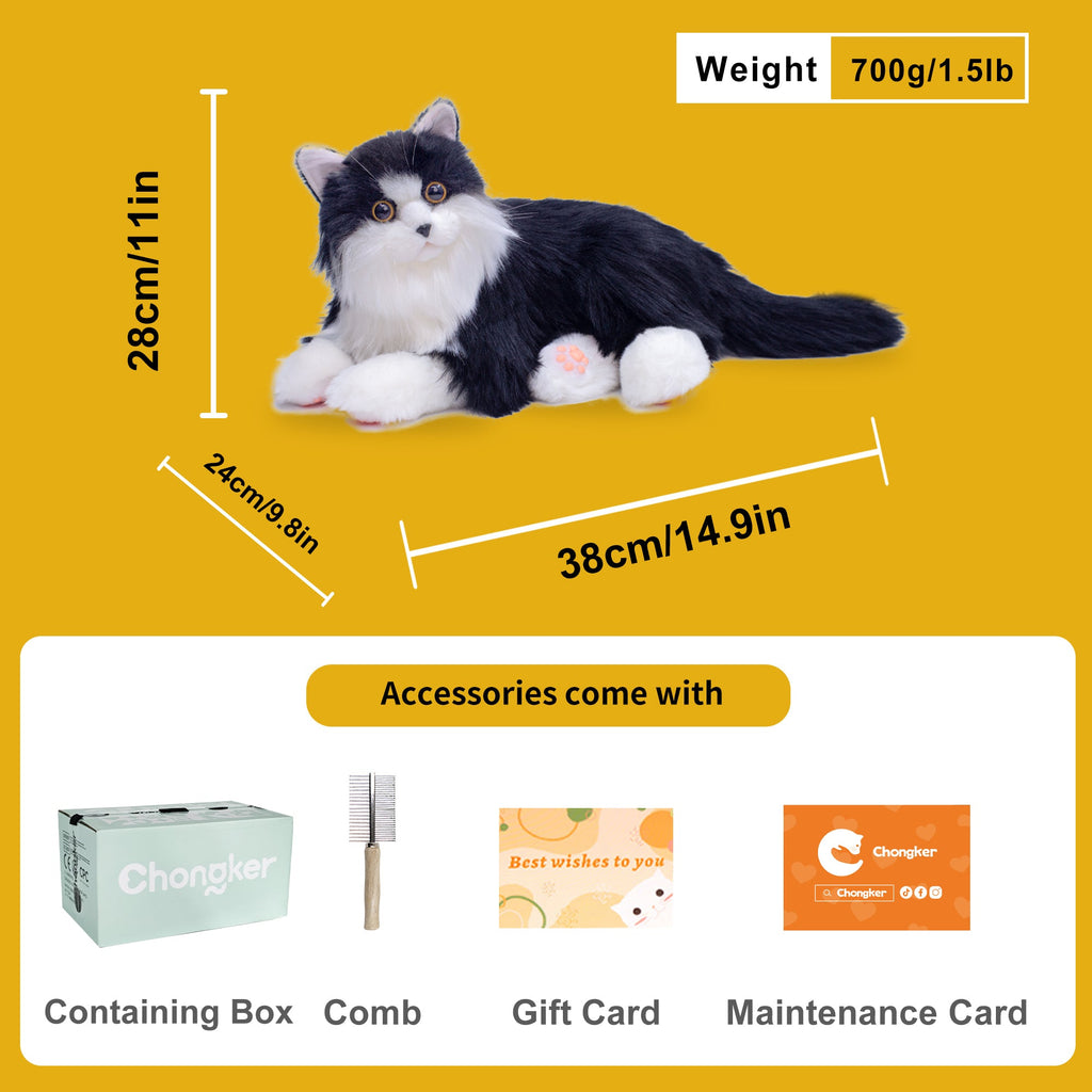 Adopt Percy the Robot Cat – Interactive Emotional Support Pet