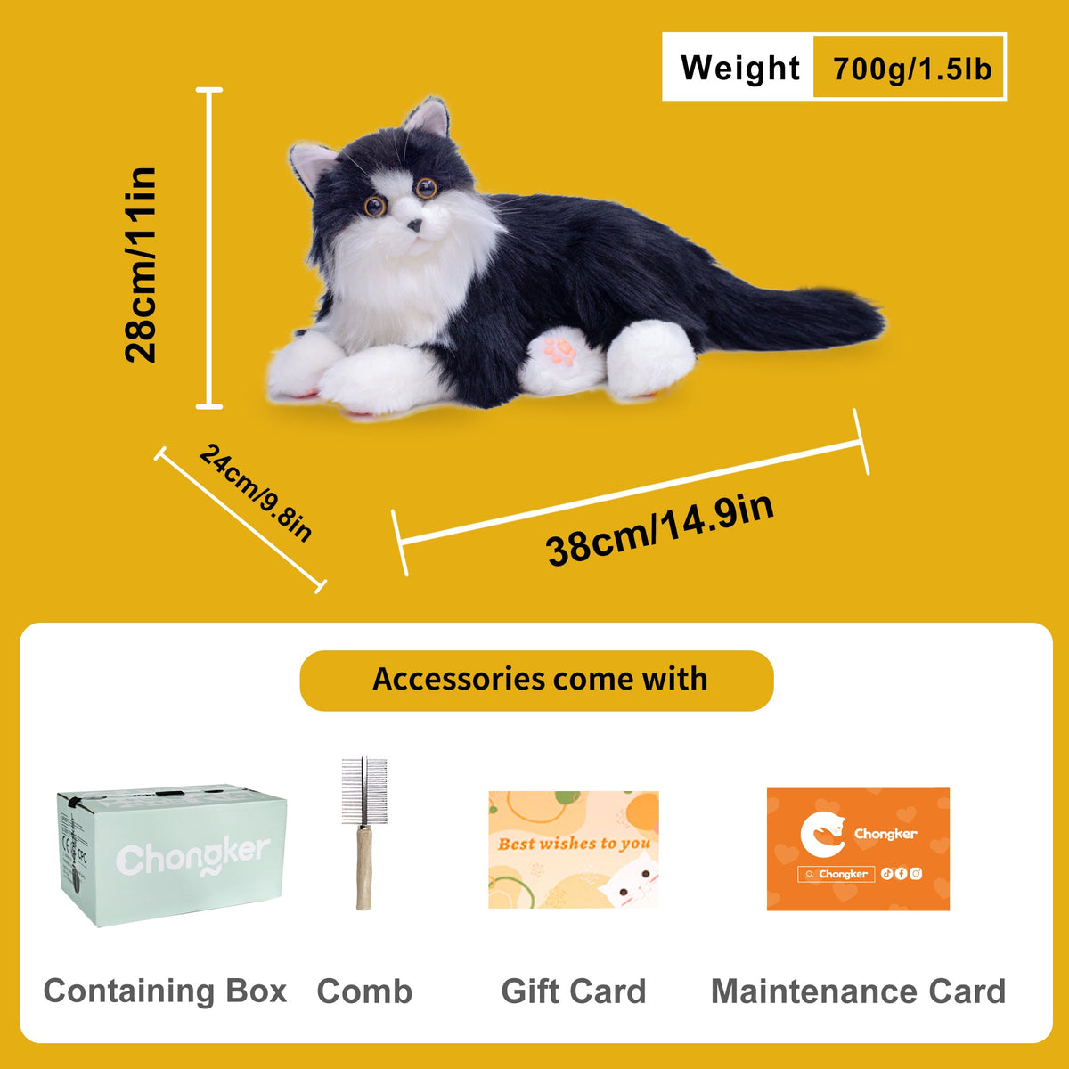 Adopt Percy the Robot Cat – Interactive Emotional Support Pet
